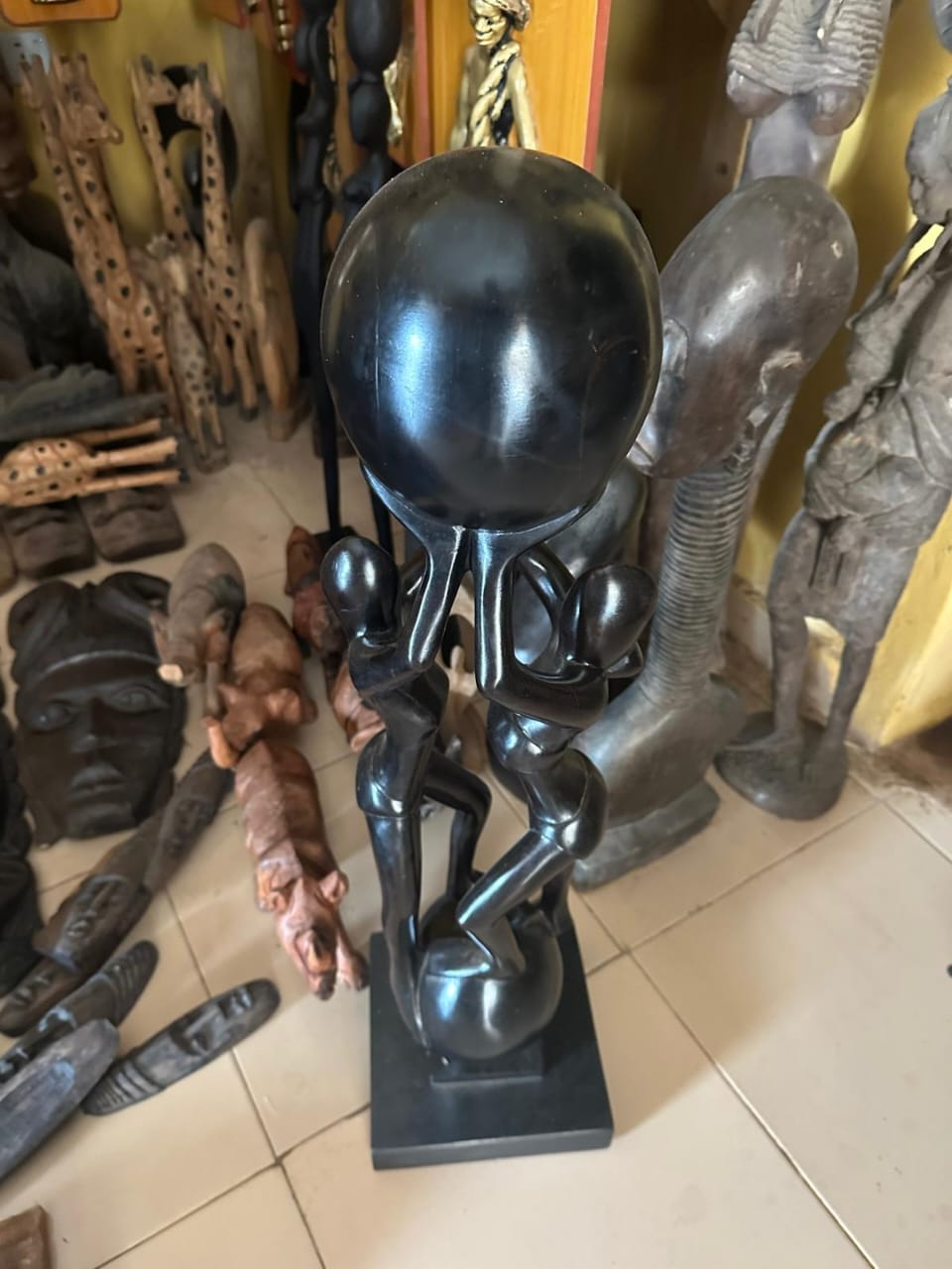 Bronze head of an Iyoba, Queen Mother of Benin